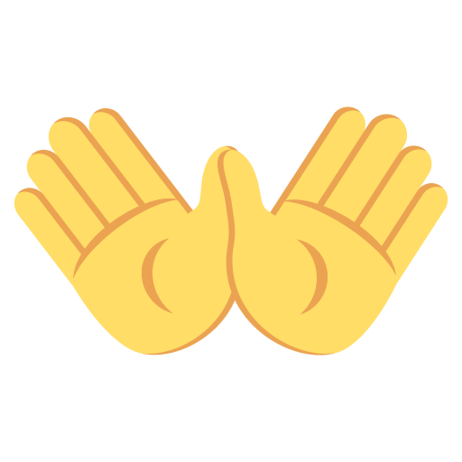 Open Hands, the previous design