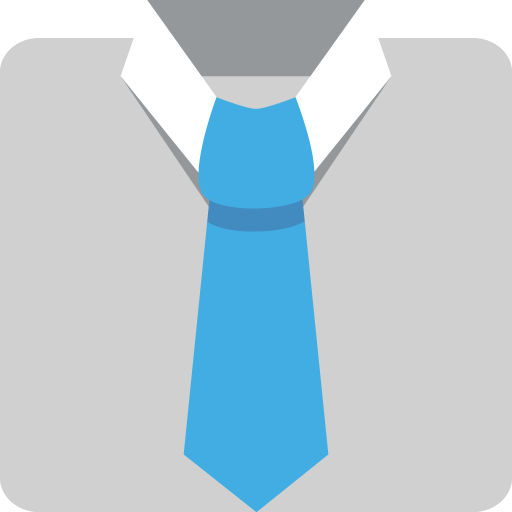 Necktie as drawn by JoyPixels in 2.0