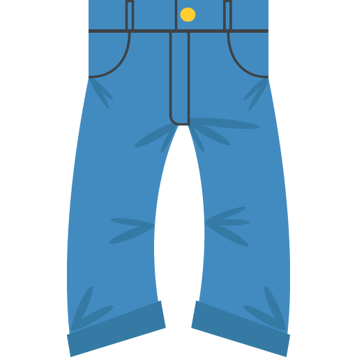 Jeans as drawn by JoyPixels in 2.0