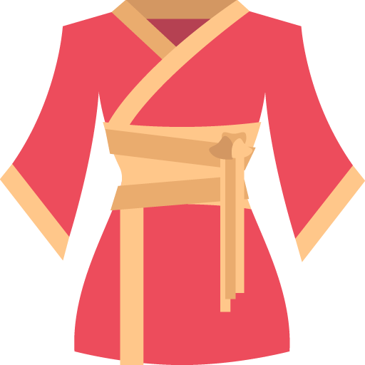Kimono as drawn by JoyPixels in 2.0