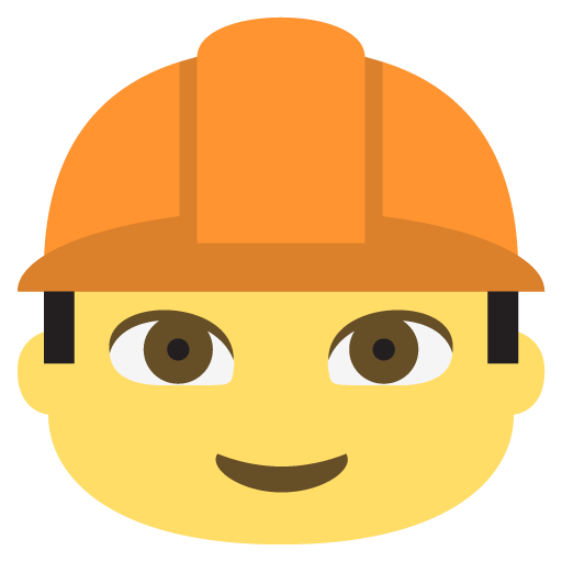 Construction Worker, the previous design