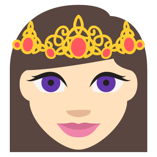 Princess: Light Skin Tone, the previous design