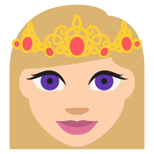 Princess: Medium-Light Skin Tone, the previous design