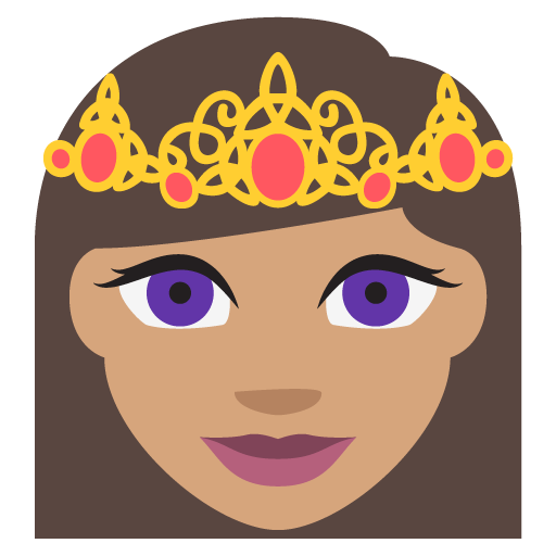 Princess: Medium Skin Tone, the previous design