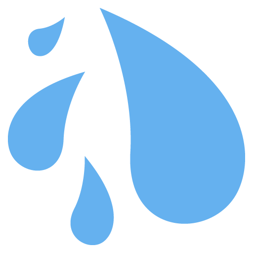 Sweat Droplets, the previous design