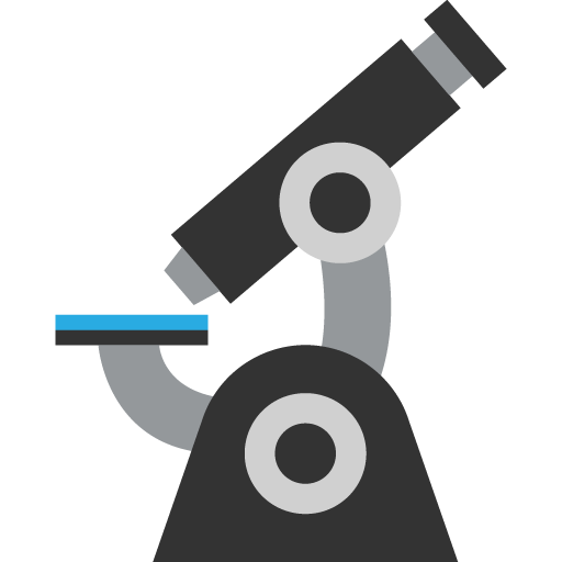 Microscope as drawn by JoyPixels in 2.0