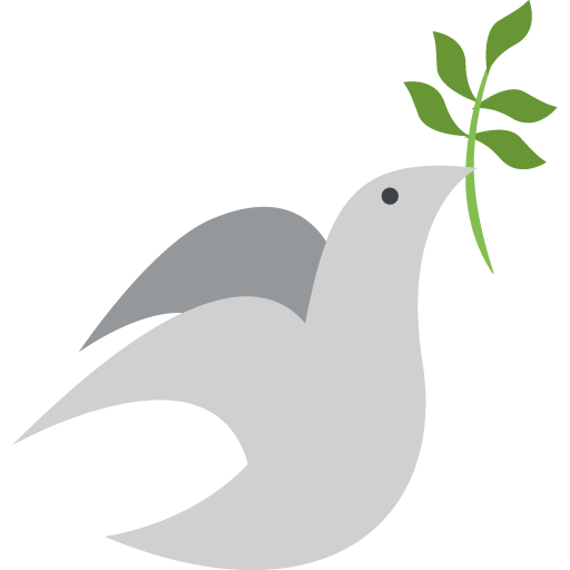 Dove as drawn by JoyPixels in 2.0