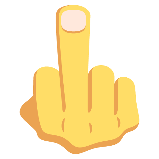 Middle Finger, the previous design
