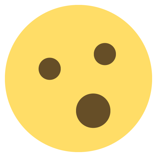 Face with Open Mouth as drawn by JoyPixels in 2.0