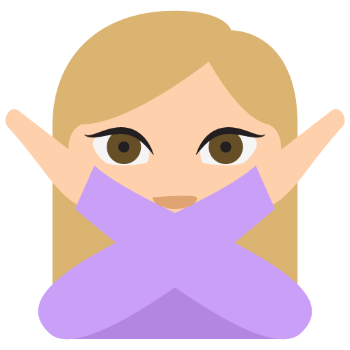 Person Gesturing NO: Medium-Light Skin Tone, the previous design
