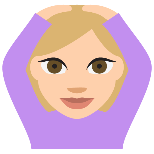 Person Gesturing OK: Medium-Light Skin Tone, the previous design