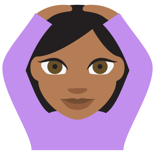 Person Gesturing OK: Medium-Dark Skin Tone, the previous design