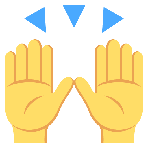 Raising Hands, the previous design
