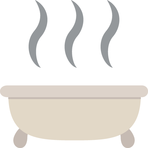 Bathtub as drawn by JoyPixels in 2.0