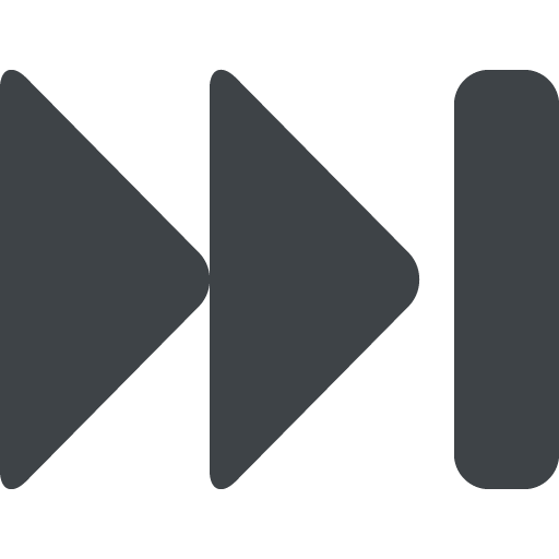 Next Track Button as drawn by JoyPixels in 2.0