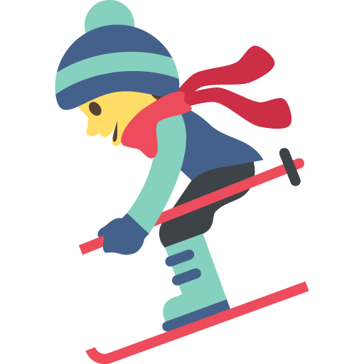 Skier, the previous design