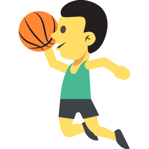 Person Bouncing Ball, the previous design
