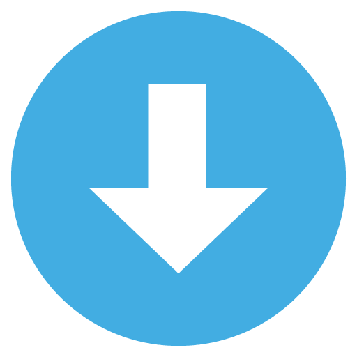 Down Arrow as drawn by JoyPixels in 2.0