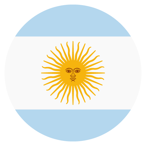 Flag: Argentina as drawn by JoyPixels in 2.1