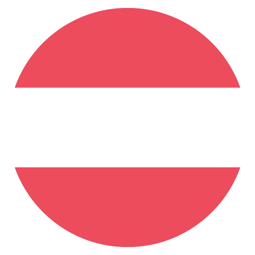 Flag: Austria as drawn by JoyPixels in 2.1