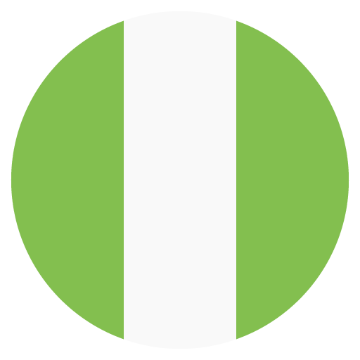 Flag: Nigeria as drawn by JoyPixels in 2.1
