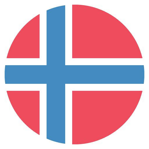 Flag: Norway as drawn by JoyPixels in 2.1