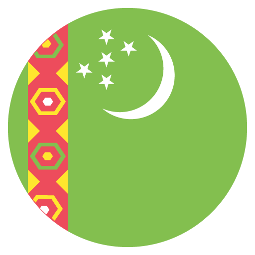 Flag: Turkmenistan, the previous design