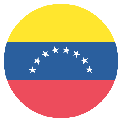 Flag: Venezuela as drawn by JoyPixels in 2.1