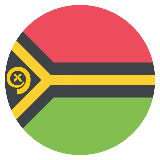 Flag: Vanuatu as drawn by JoyPixels in 2.1