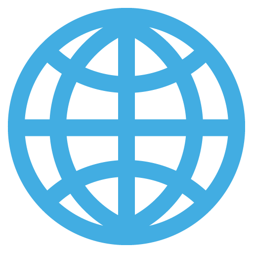 Globe with Meridians, the previous design