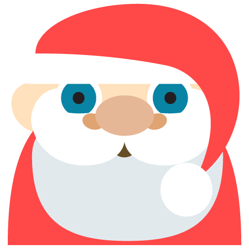Santa Claus: Light Skin Tone, the previous design