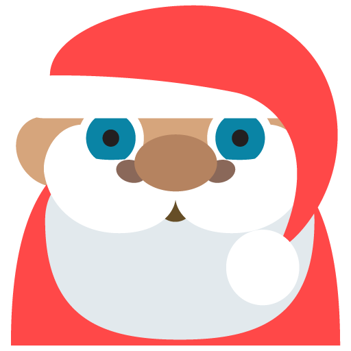 Santa Claus: Medium Skin Tone, the previous design