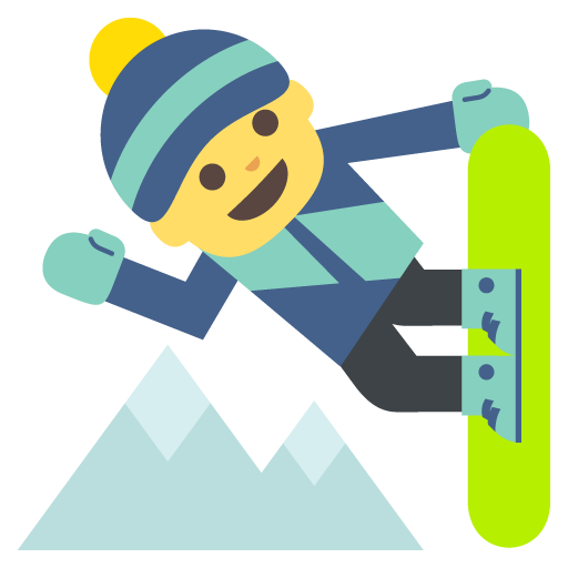 Snowboarder, the design in this release