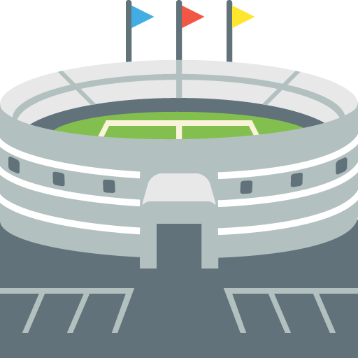 Stadium as drawn by JoyPixels in 2.1