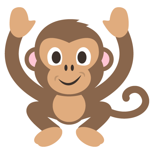 Monkey, the design in this release