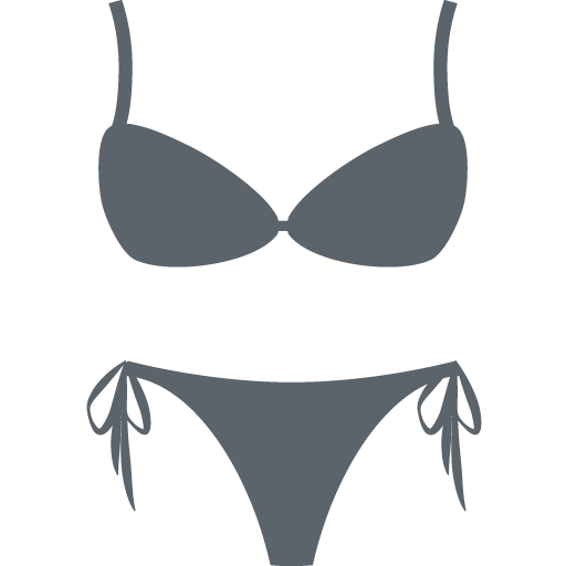 Bikini as drawn by JoyPixels in 2.1