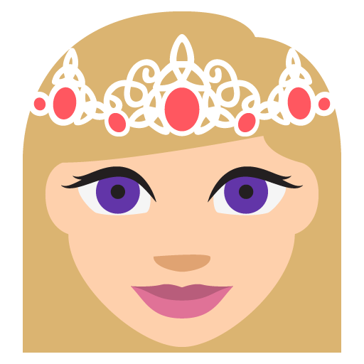 Princess: Medium-Light Skin Tone, the design in this release