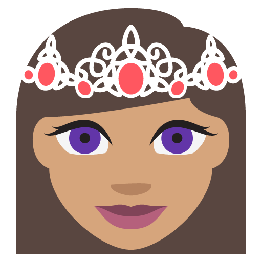 Princess: Medium Skin Tone, the design in this release