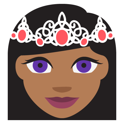 Princess: Medium-Dark Skin Tone, the design in this release