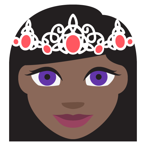 Princess: Dark Skin Tone, the design in this release