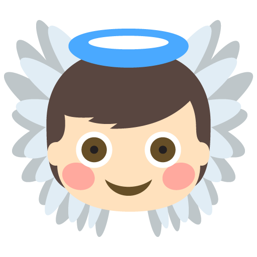 Baby Angel: Light Skin Tone, the previous design