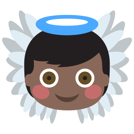 Baby Angel: Dark Skin Tone, the previous design