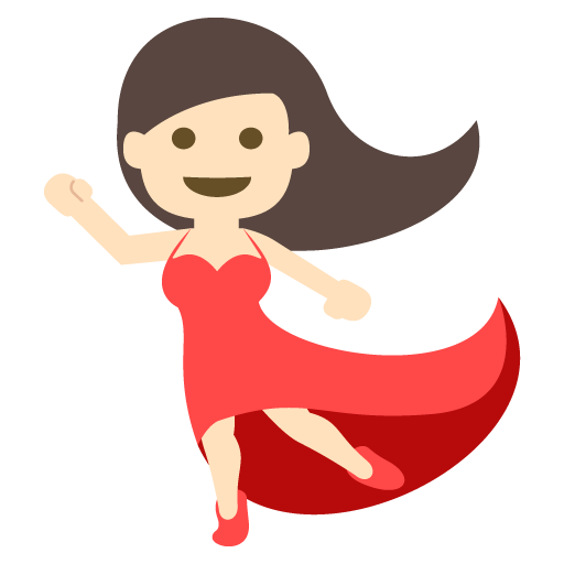 Woman Dancing: Light Skin Tone, the previous design