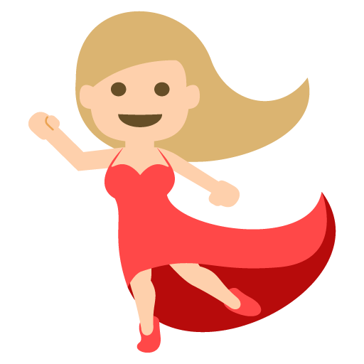 Woman Dancing: Medium-Light Skin Tone, the previous design