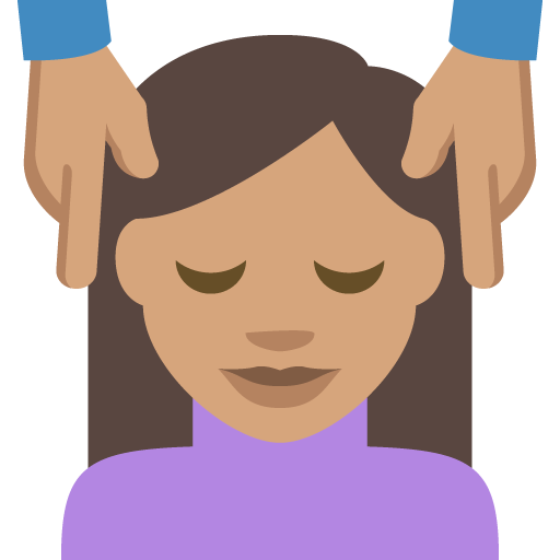 Person Getting Massage: Medium Skin Tone, the previous design