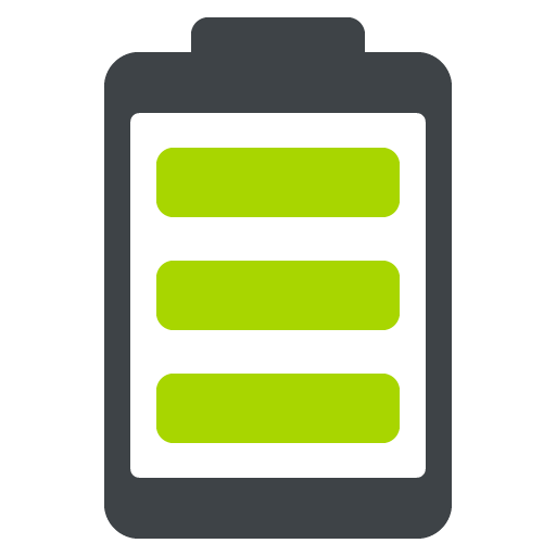 Battery as drawn by JoyPixels in 2.1