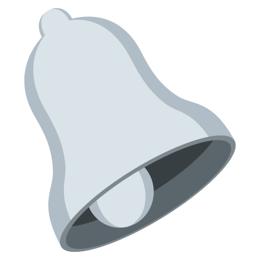 Bell as drawn by JoyPixels in 2.1