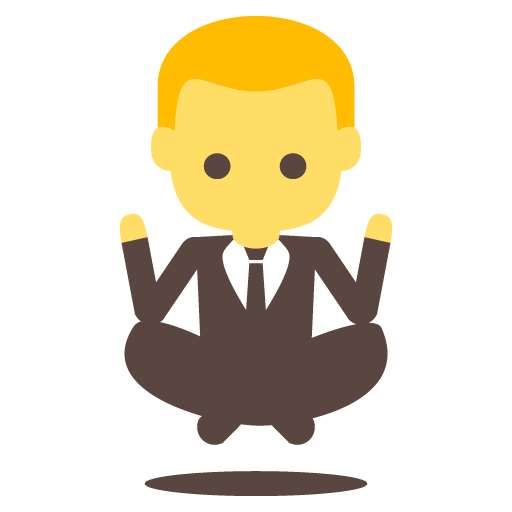 Person in Suit Levitating, the design in this release