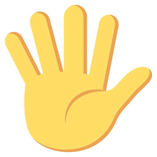 Hand with Fingers Splayed, the design in this release