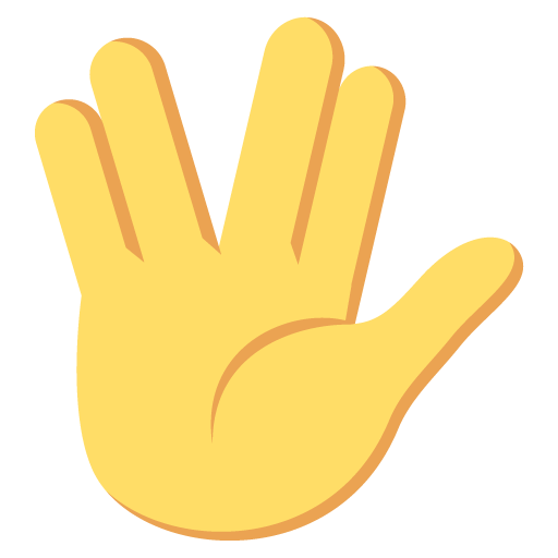 Vulcan Salute, the design in this release